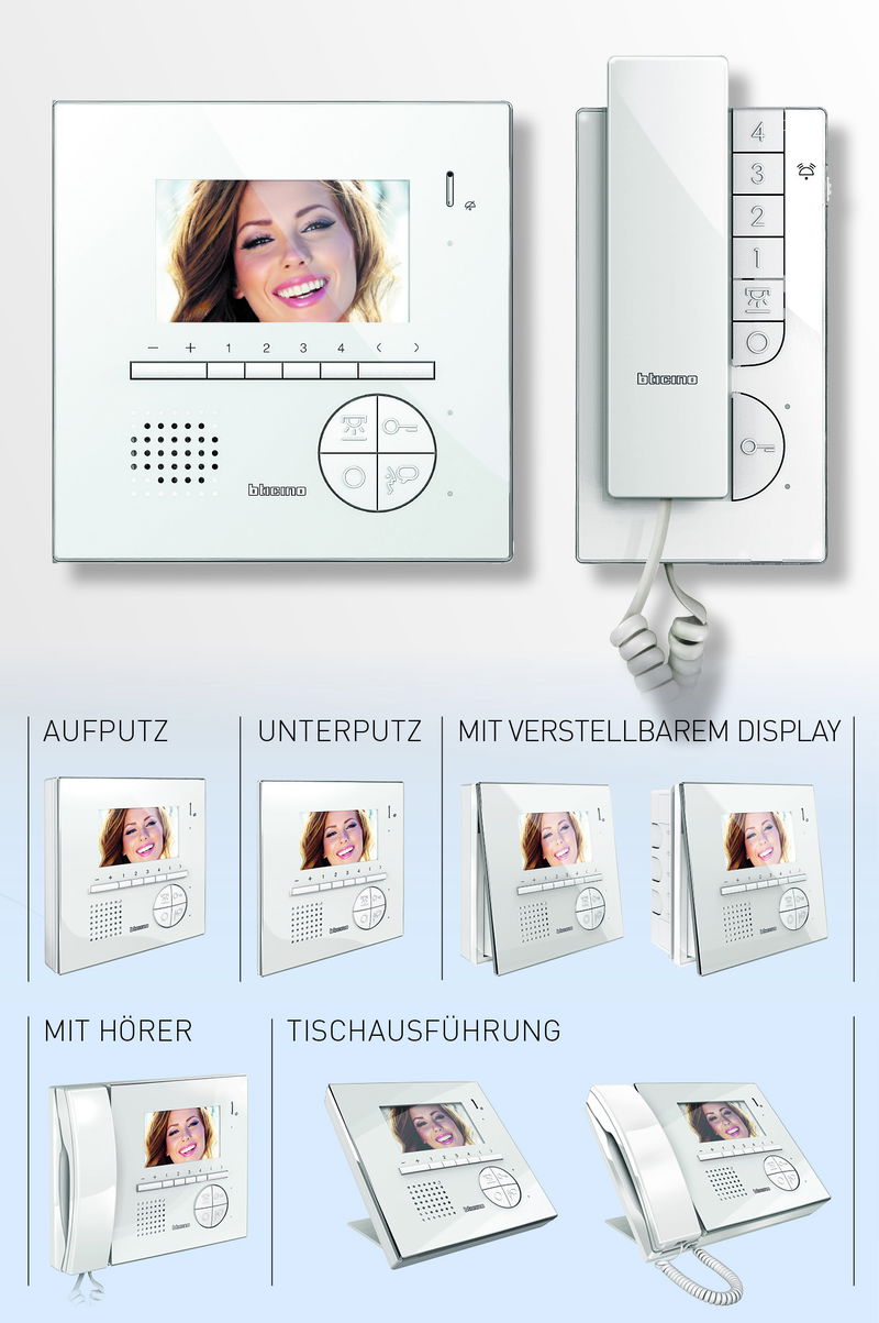 Bticino Classe 100 besticht durch Varianten-Vielfalt