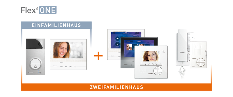 Die neuen Bticino Flex’ONE Sprechanlagen-Sets