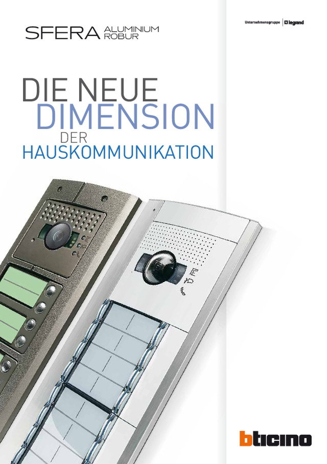 Sfera - Die neue Dimension der Hauskommunikation