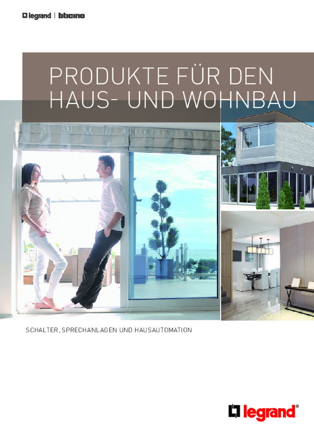 Produkte für den Haus- und Wohnbau