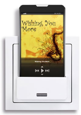 Busch-iDock - Das Auge hört mit.