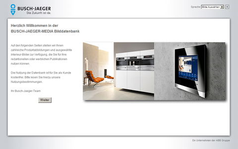 Bildmaterial für Ihre Homepage www.busch-jaeger-media.de