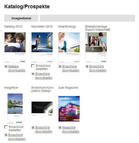 Prospekt- und Katalog-Downloads