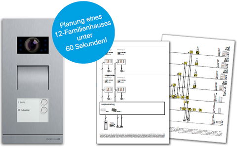 Innovatives Planungs-Tool für Busch-Welcome®-Anlagen