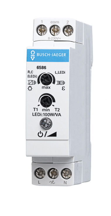 Innovativer LED-Dimmer für den Schaltschrankeinbau.
