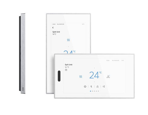 Smartes Bediengerät von Busch-Jaeger für die Raumsteuerung mit KNX