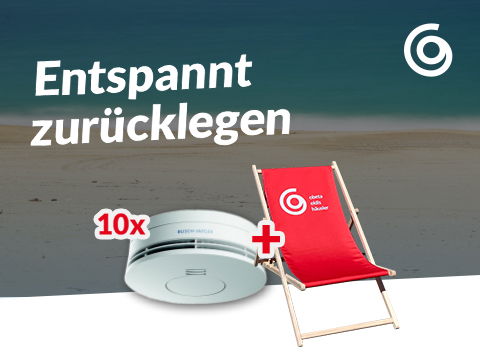 Nur bei OBETA - Busch-Rauchalarm® ProfessionalLINE Lithium