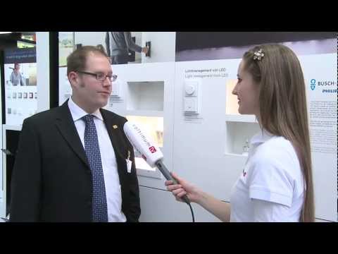 Busch-Jaeger Interview auf der Light+Building 2012 mit Alexander Grams