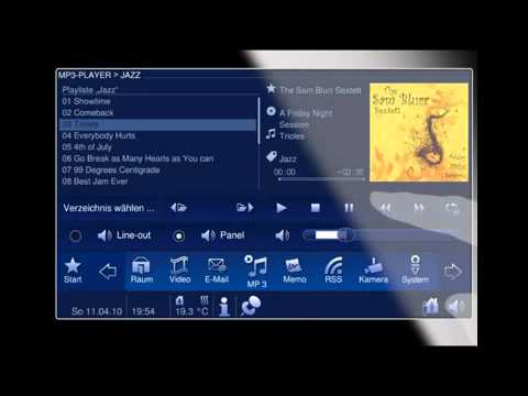 Busch-Jaeger ComfortPanel Audio und Video