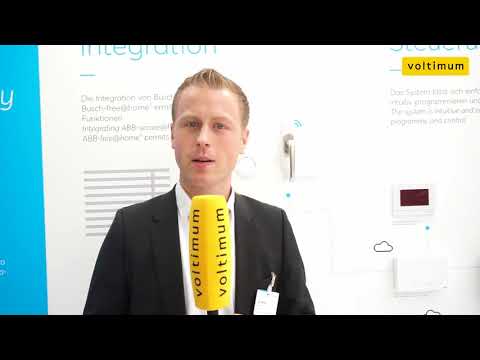 Busch-Jaeger Interview mit Tim Baltzer auf der Light + Building 2018