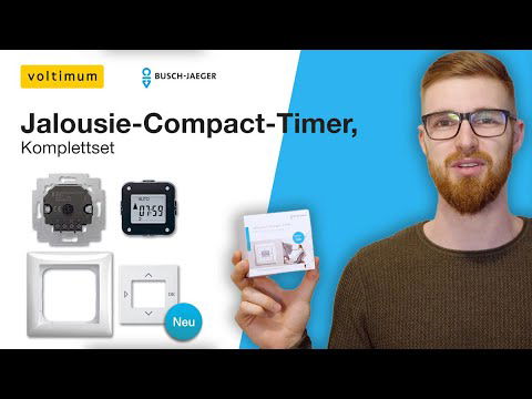 Einbau und Installation – Jalousie-Compact-Timer | Busch Jaeger