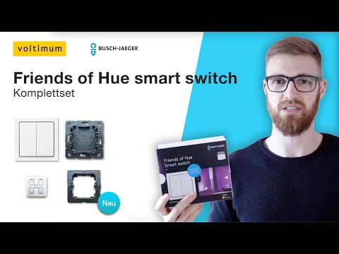 Einbau und Installation – Friends of Hue smart switch | Busch Jaeger