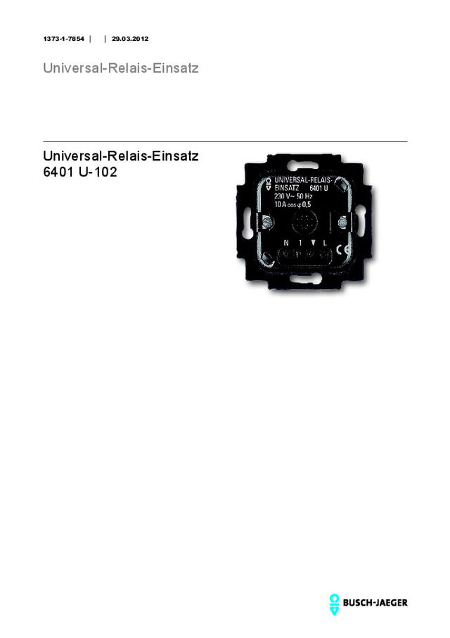 Universal-Relais-Einsatz
