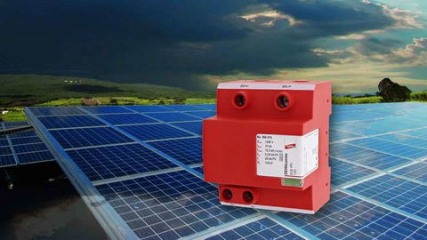 Ob kleine PV-Aufdach- oder Multimegawatt-Anlage – DEHNcombo schützt!