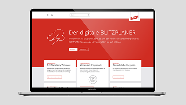 DEHN BLITZPLANER: das Standardwerk für Blitz- und Überspannungsschutz jetzt auch digital verfügbar