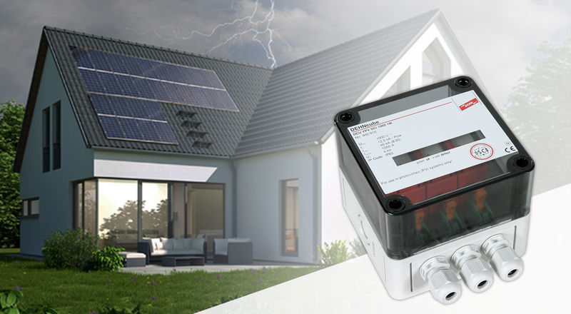 Solarstrom effizient und sicher nutzen: Überspannungsschutz verhindert kostspielige Ausfälle