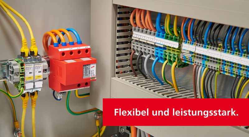 Platzsparend und flexibel – der neue Kombi-Ableiter DEHNventil für Industriegebäude