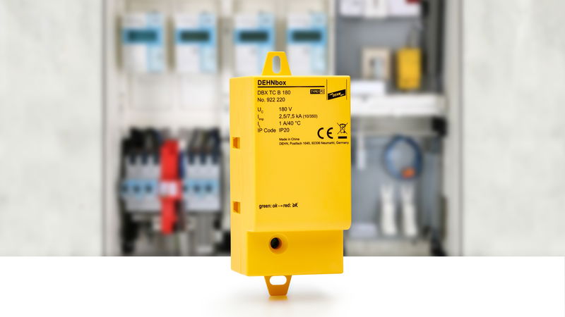 DEHNbox: Überspannungsschutz für die Telekommunikationsschnittstelle