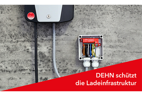 DEHNcube EMOB – die Systemlösung zum Schutz von Wallboxen