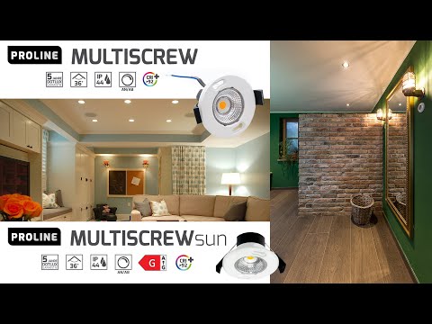 DOTLUX LED-Leuchte MULTISCREW & -sun