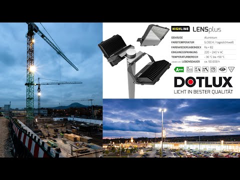 DOTLUX LED-Fluter LENSplus