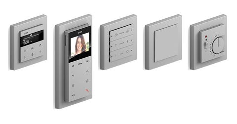 NEU: Design-Original Gira E2 in Grau matt