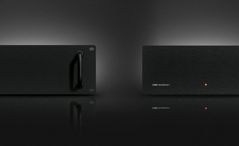 Gira HomeServer und Gira FacilityServer in neuem Design