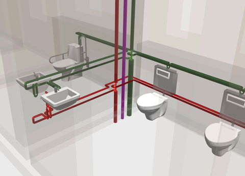 Richtungsweisende Lösung für die integrale Planung von Trinkwassersystemen