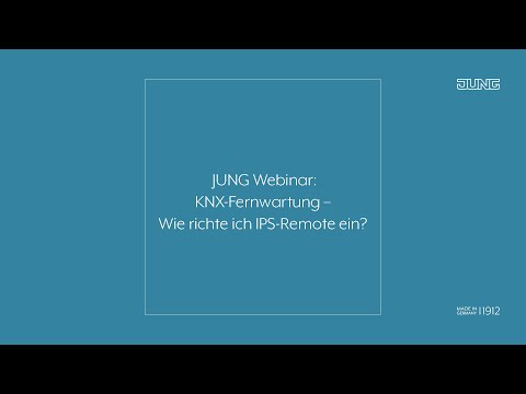 KNX-Fernwartung – Wie richte ich IPS-Remote ein?
