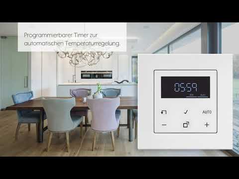 JUNG Raumtemperaturregler mit Display