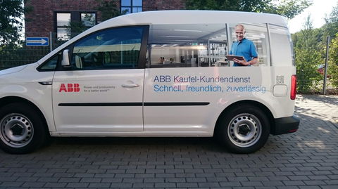 Kundendienst: Wir warten für Sie