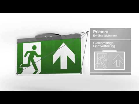 Primora Rettungszeichenleuchte