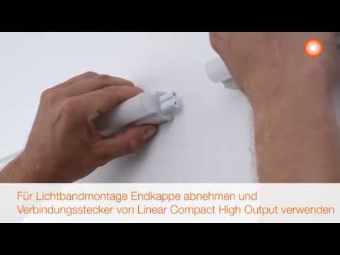 Installation der LEDVANCE Linear Compact Leuchten