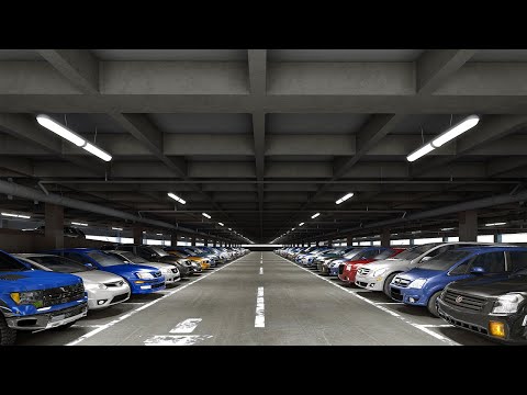 LED-Röhre | Einsatz im Außenbereich, wie z. B. in Parkgaragen