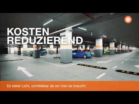 Weniger Kosten, ein mehr an Licht - Wegweisende Beleuchtung für Parkgaragen