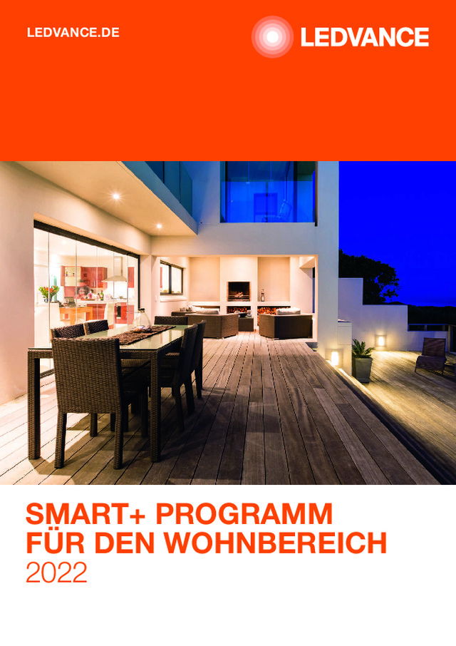 LEDVANCE SMART+ Programm für den Wohnbereich