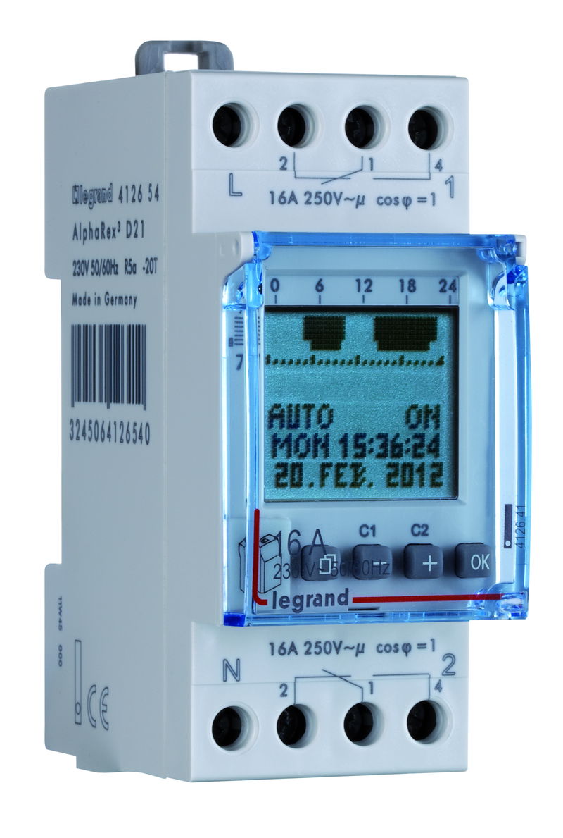 AlphaRex³ - Einzigartige, digitale Zeitschaltuhren-Lösungen