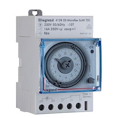 Legrand Zeitschaltuhr MicroRex – genau und schlau!