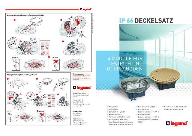 IP 66 DECKELSATZ