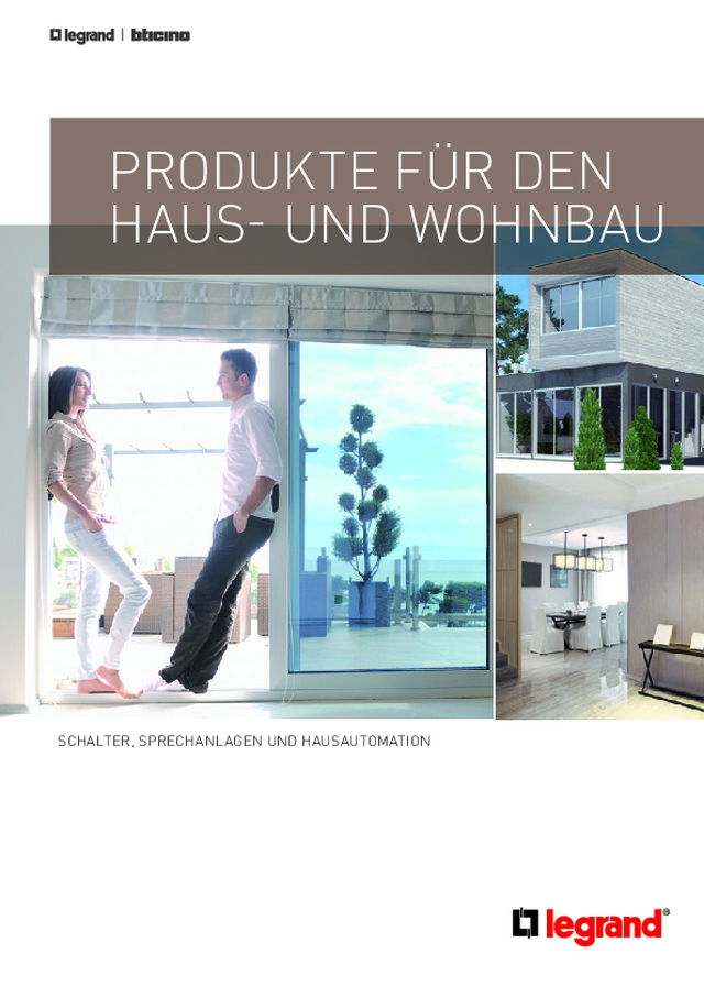 Produkte für den Haus- und Wohnbau