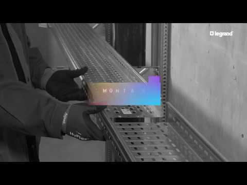 Kabelrinne P31 - Montage von verschiedenen Längen und Formstücken