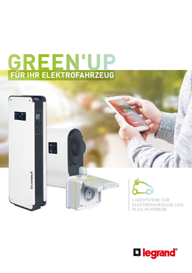 Green' Up Ladesysteme für Elektrofahrzeuge und Plug-in Hybride