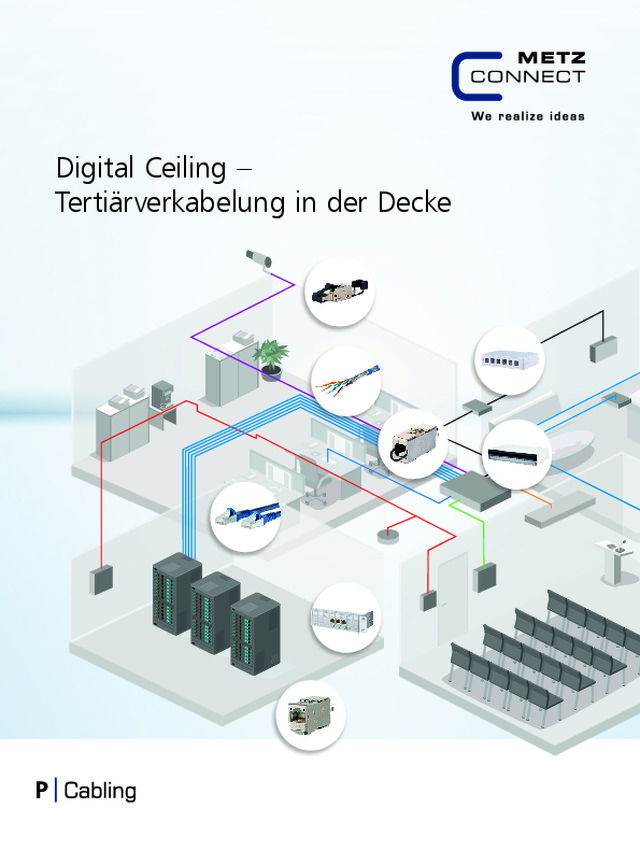 Digital Ceiling – Tertiärverkabelung in der Decke