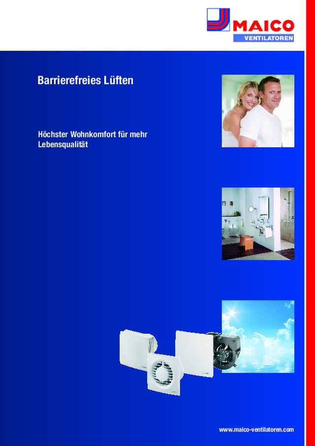 Barrierefreies Lüften