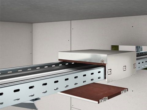 Modulares System für sichere und einfache Brandabschottungen