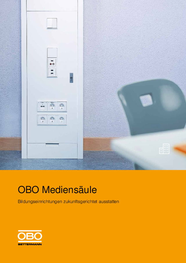 OBO Mediensäule