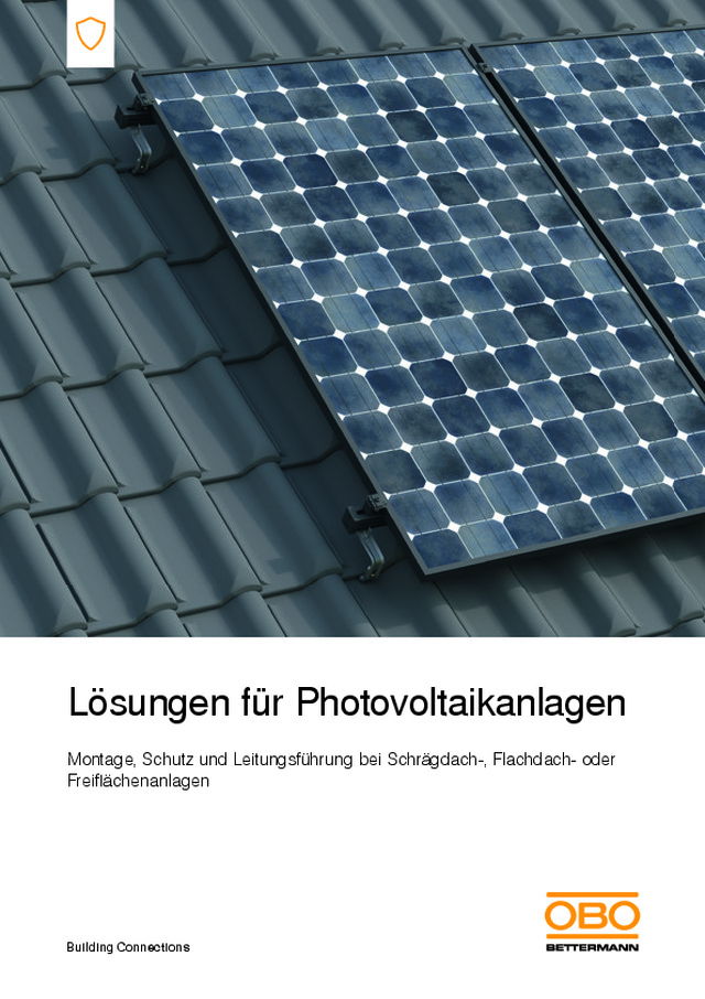 Lösungen für Photovoltaikanlagen