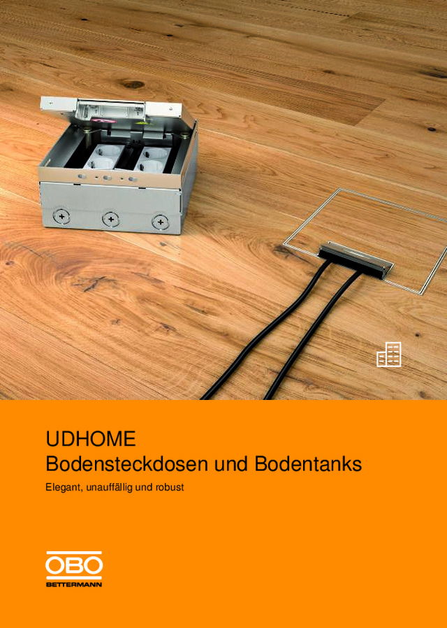 UDHOME Bodensteckdosen und Bodentanks