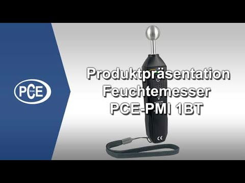 Produktvorstellung Feuchtemesser absolute Feuchte PCE-PMI 1BT | #pceinstruments