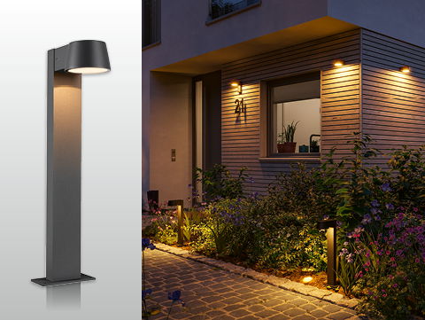 230V LED Außenleuchten für jeden Bedarf